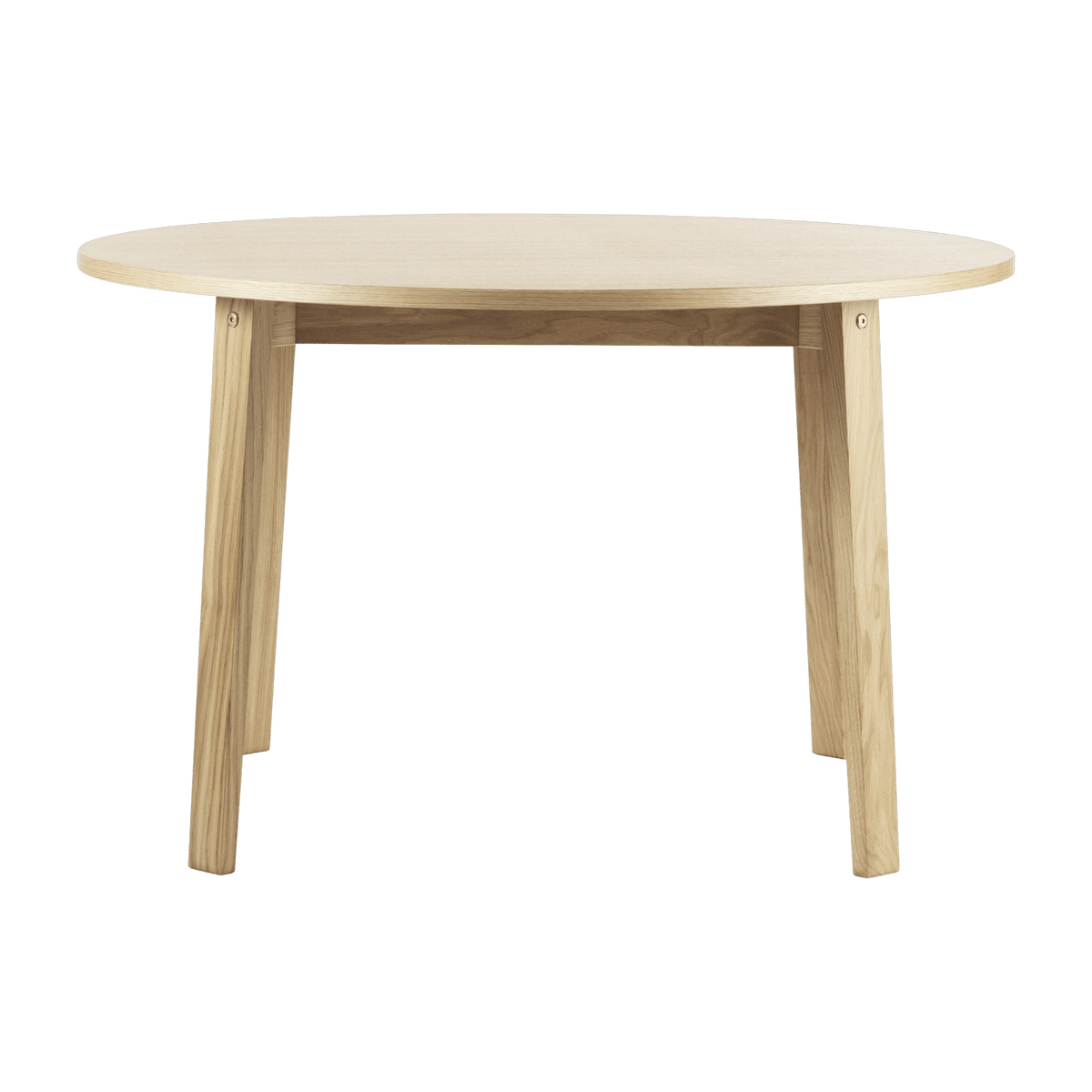 Table à manger ronde en chêne naturel 120 cm Slice Oak - Normann Copenhagen - The Cool Republic