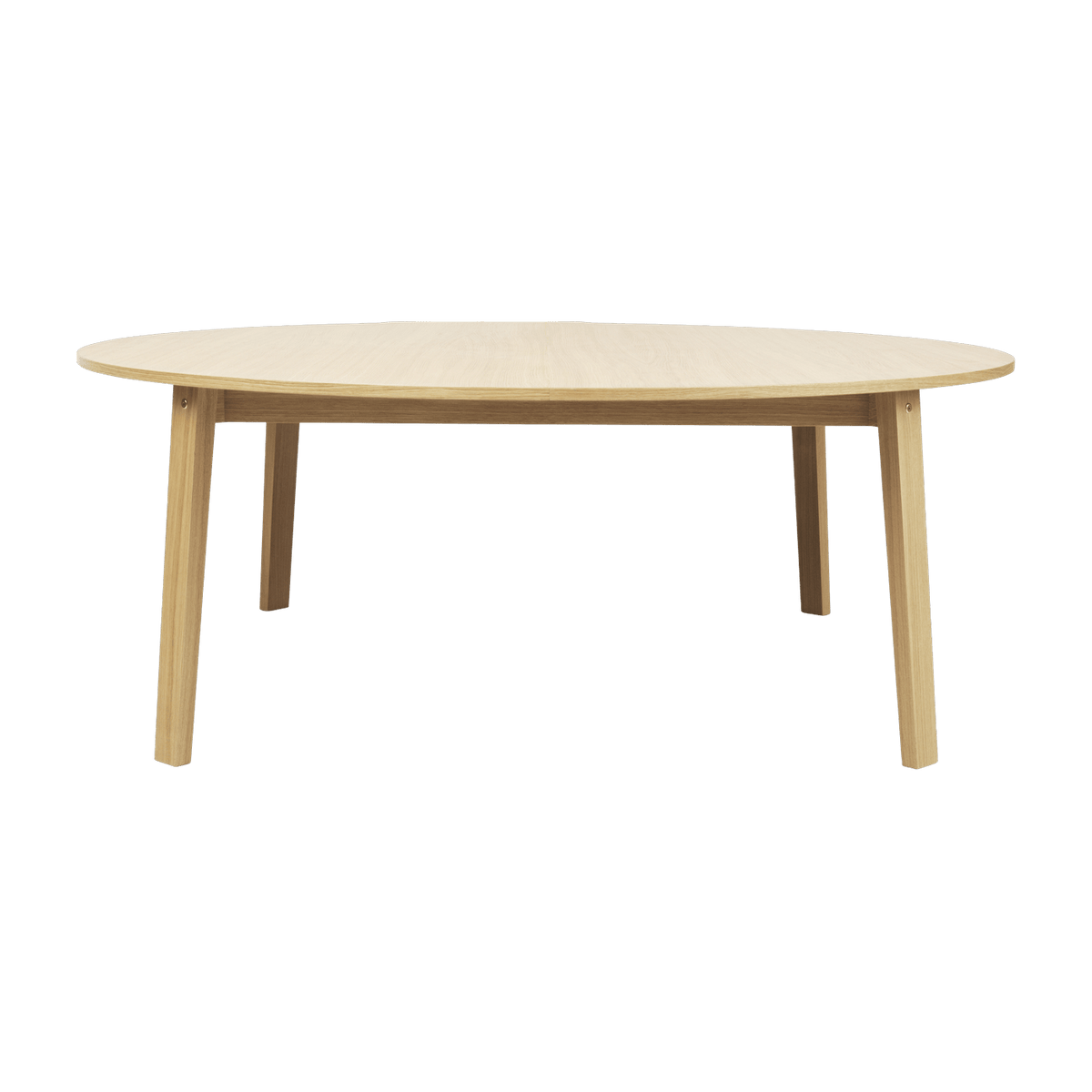Table à manger ronde en chêne naturel 200 cm Slice Oak - Normann Copenhagen - The Cool Republic