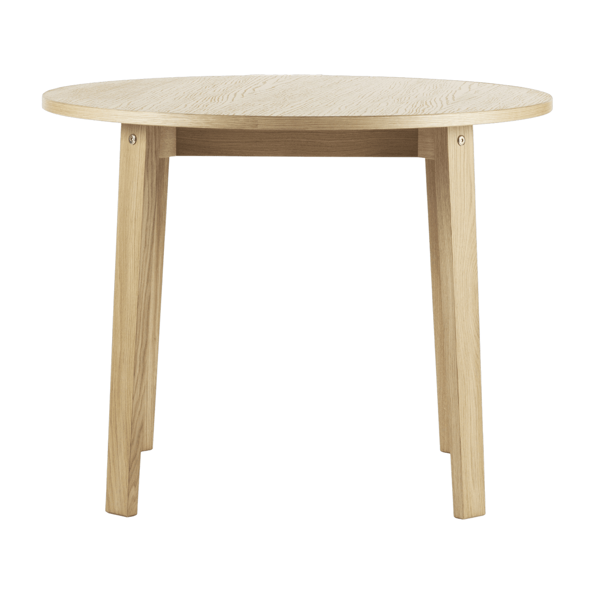 Table à manger ronde en chêne naturel 95 cm Slice Oak - Normann Copenhagen - The Cool Republic