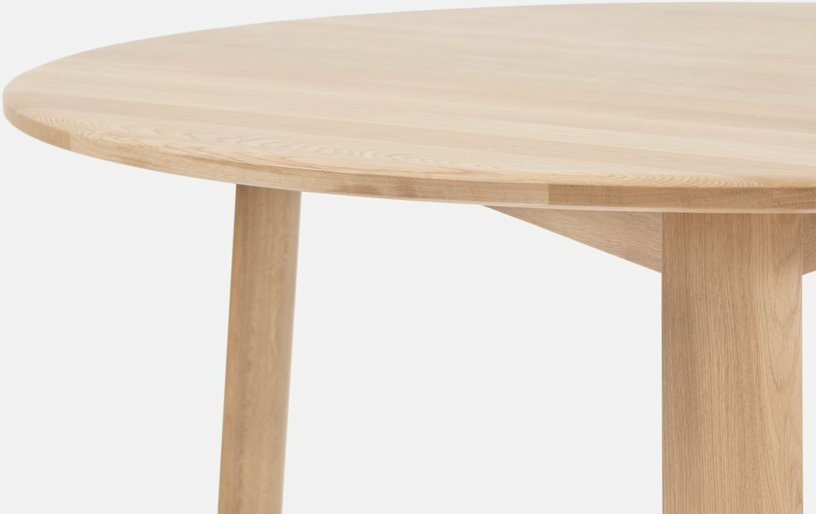 Table à manger ronde en chêne naturel Alle - Hem - The Cool Republic