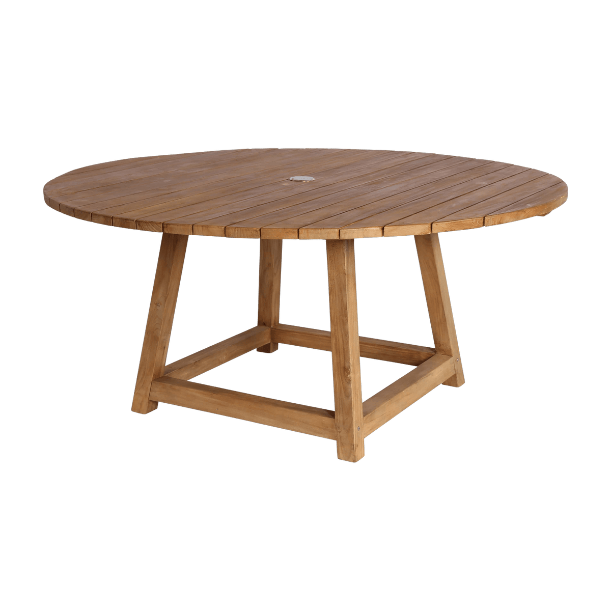 Table à manger ronde en teck George - Sika Design - The Cool Republic