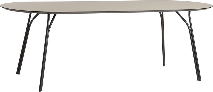 Table à manger taupe 220 cm Tree - Woud - The Cool Republic