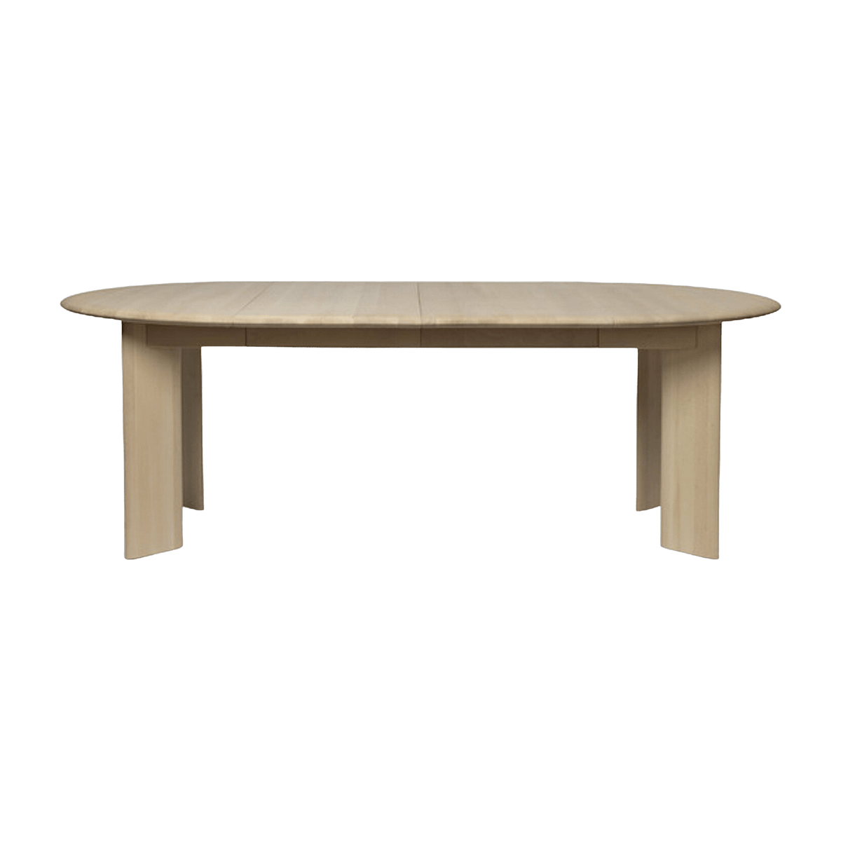 Table à rallonge en hêtre beige 2 places Bevel - Ferm Living - The Cool Republic