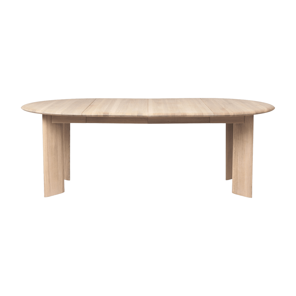 Table à rallonge x2 en chêne blanchi huilé Bevel - Ferm Living - The Cool Republic