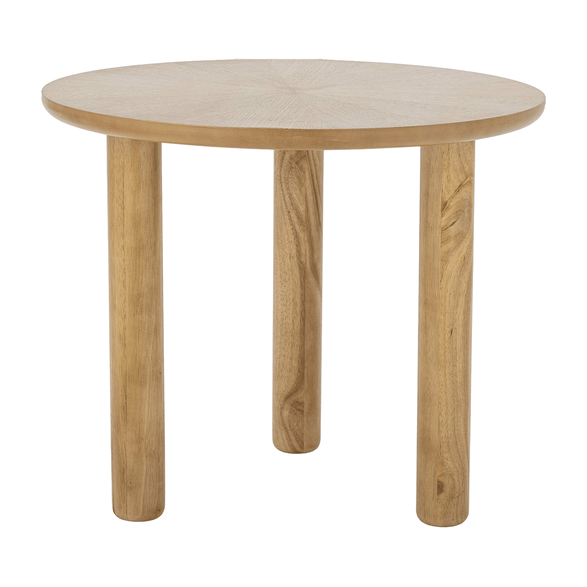 Table basse 60 cm en bois d'hévéa nature Noma - Bloomingville - The Cool Republic
