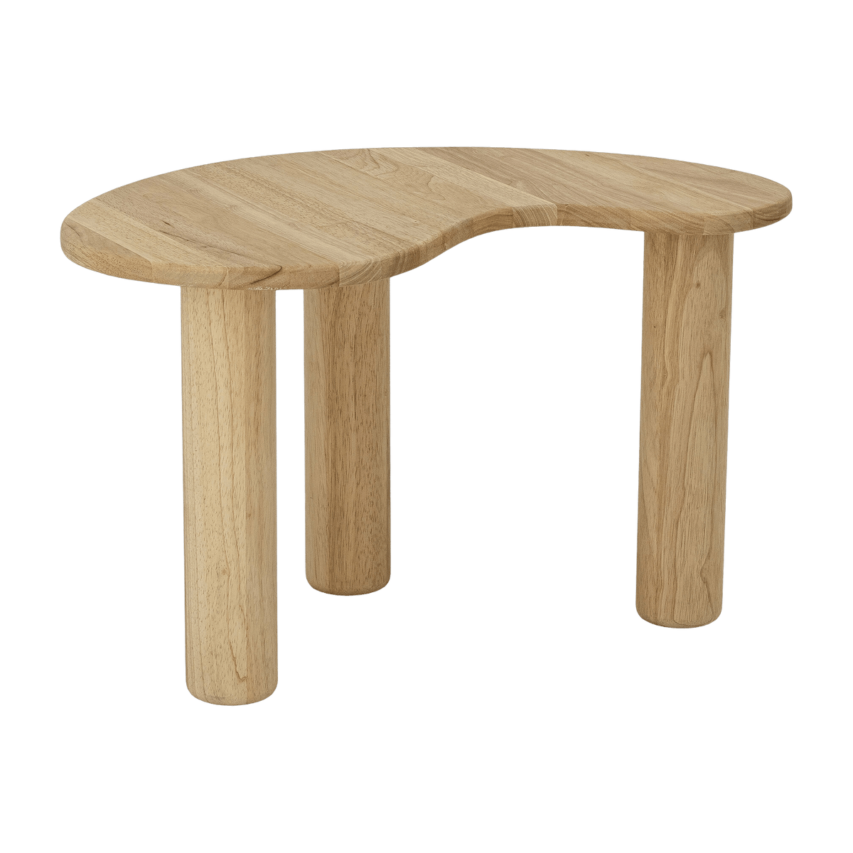 Table basse 65 x 40 cm en bois d'hévéa naturel Luppa - Bloomingville - The Cool Republic