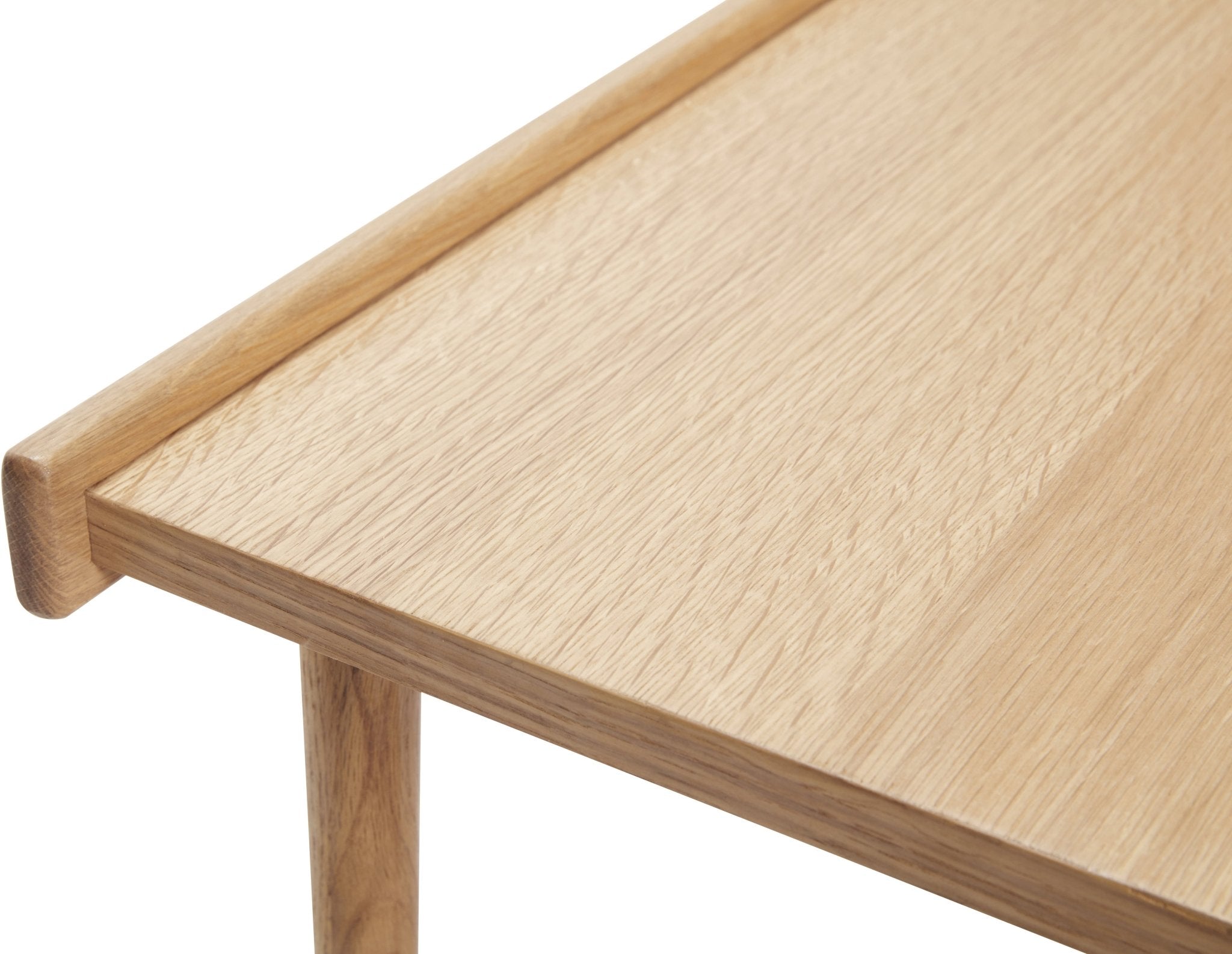 Table basse avec rebords en bois naturel - Hübsch - The Cool Republic