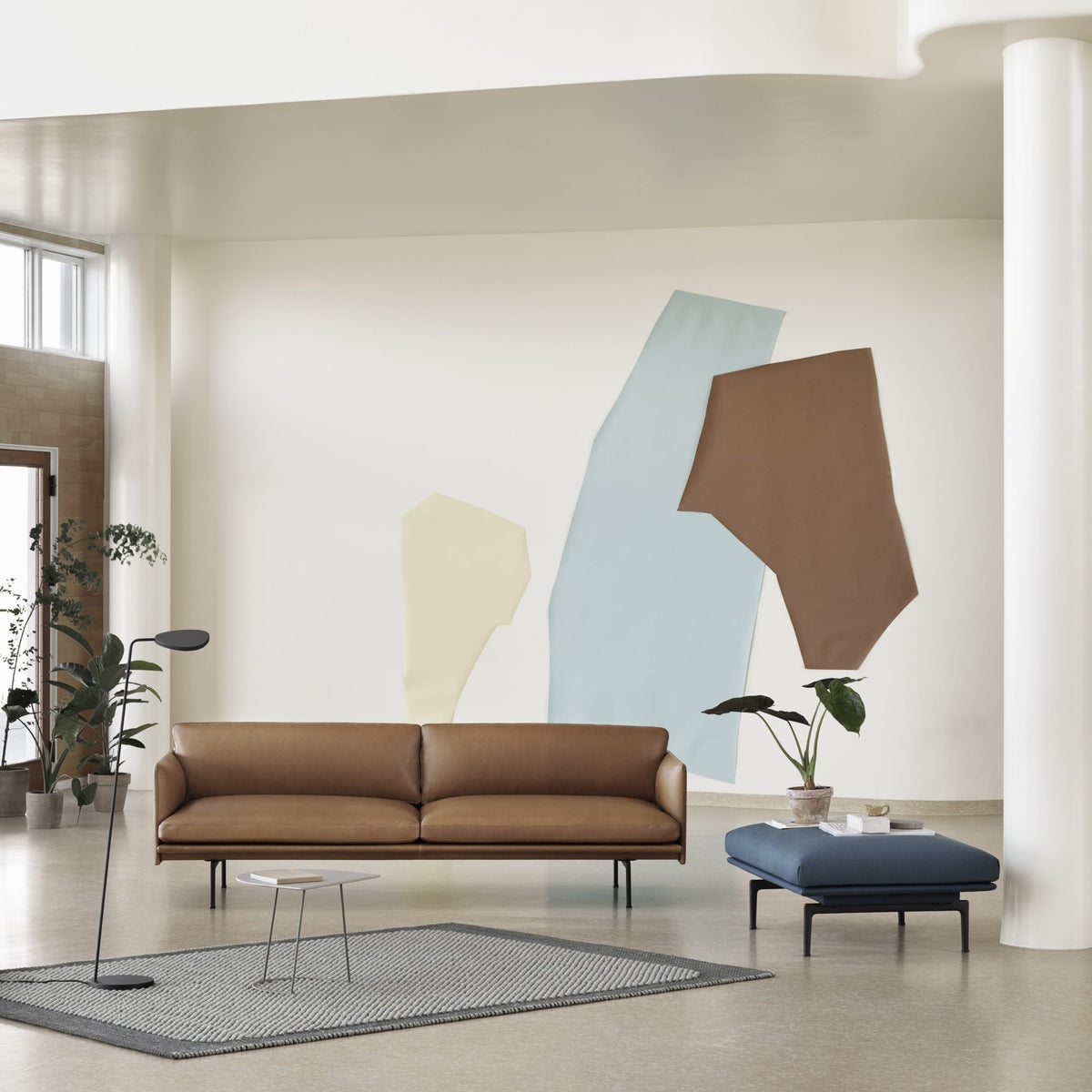 Table basse blanche 68 cm Airy - Muuto - The Cool Republic