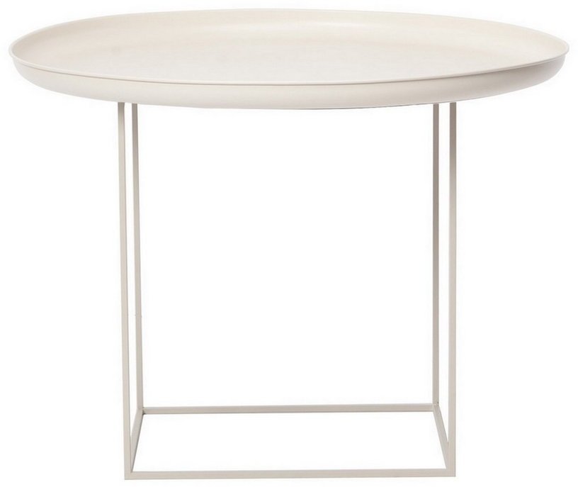 Table basse blanche 70 cm Duke - Norr11 - The Cool Republic