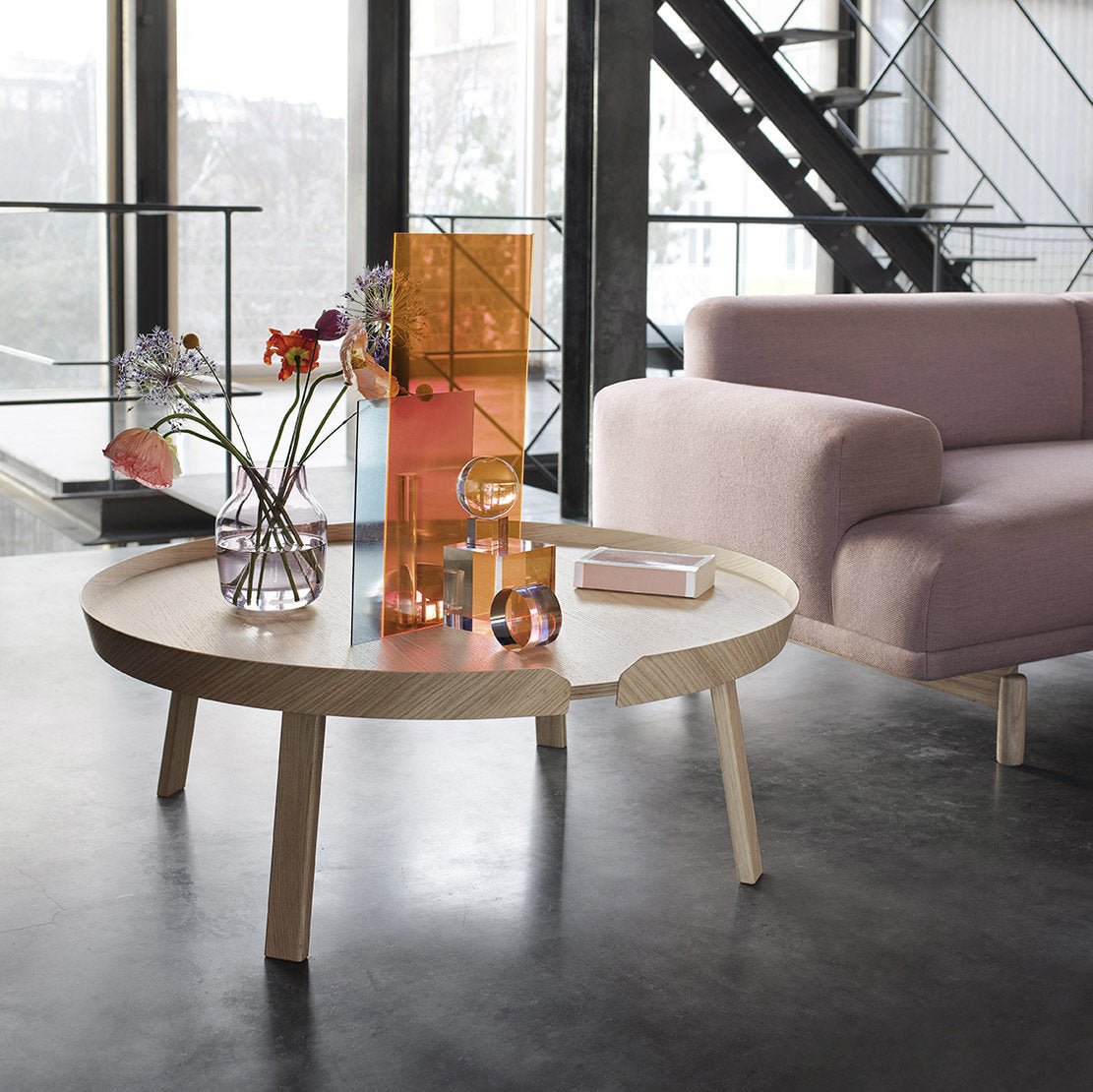 Table basse blanche 72 cm Around - Muuto - The Cool Republic