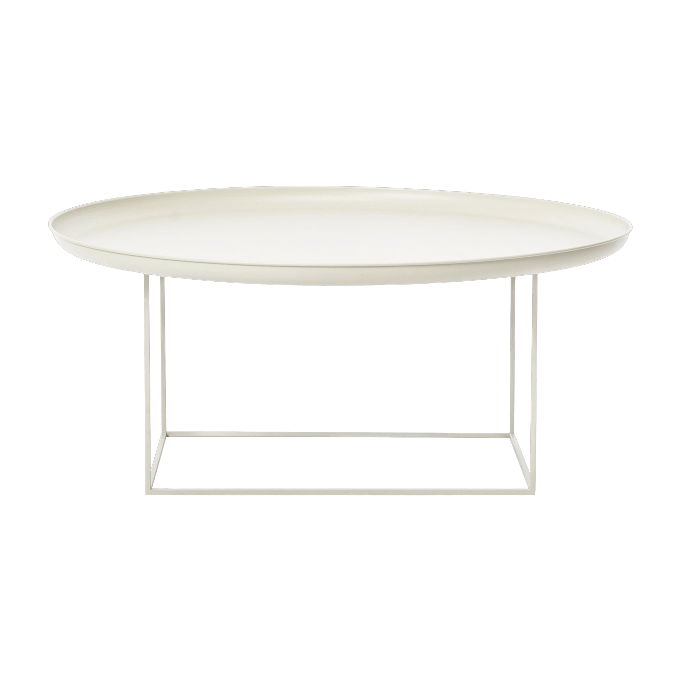 Table basse blanche 90 cm Duke - Norr11 - The Cool Republic