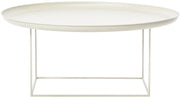 Table basse blanche 90 cm Duke - Norr11 - The Cool Republic