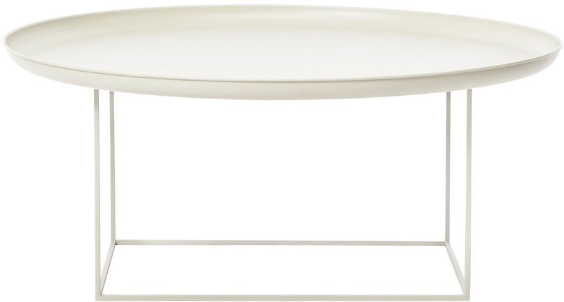 Table basse blanche 90 cm Duke - Norr11 - The Cool Republic