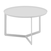 Table basse blanche Round 2 - Meme Design - The Cool Republic