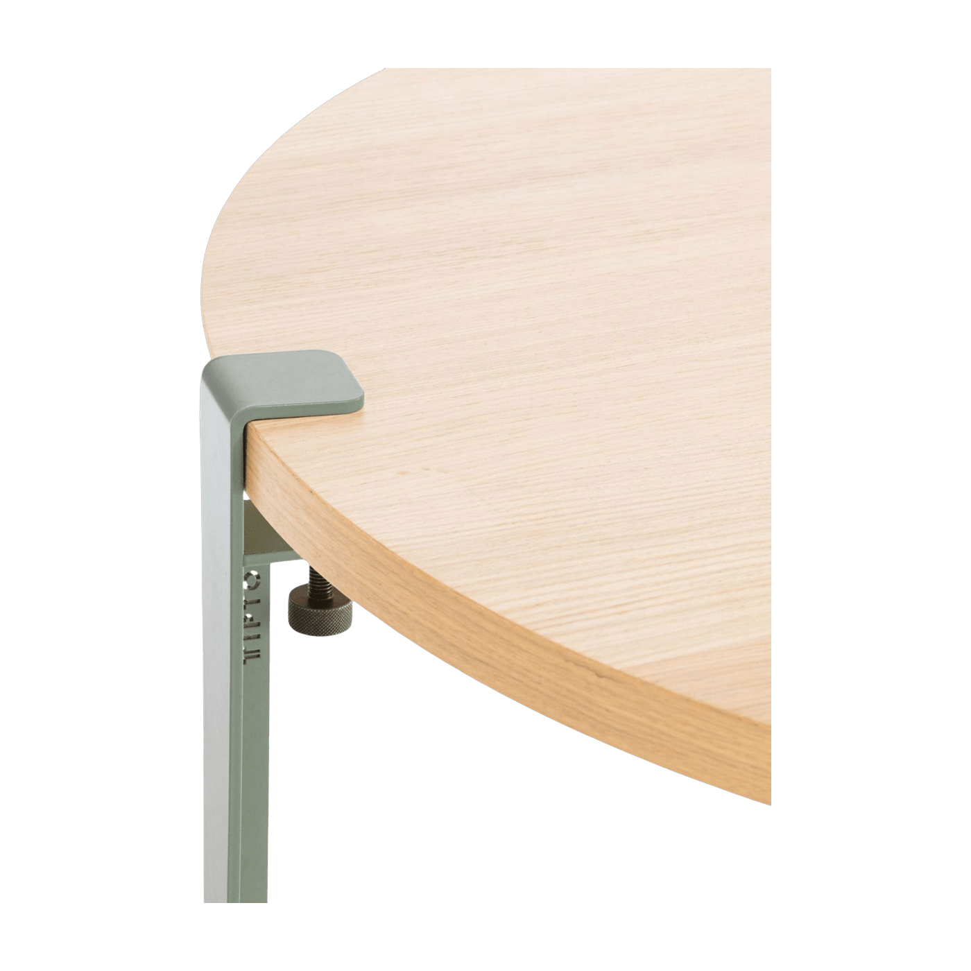 Table basse Brooklyn pieds gris eucalyptus 43 cm - TIPTOE - The Cool Republic