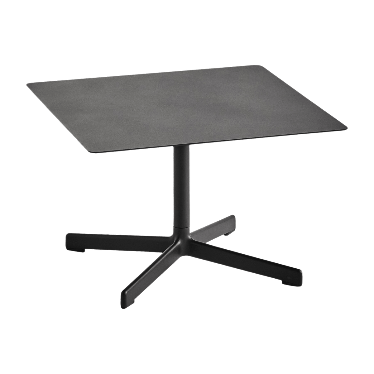 Table basse carrée en acier anthracite 60 x 40 cm Neu - Hay - The Cool Republic