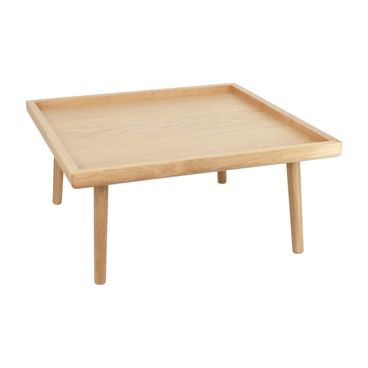 Table basse carrée en chêne naturel 71 x 40 cm Lounge Around - UMAGE - The Cool Republic