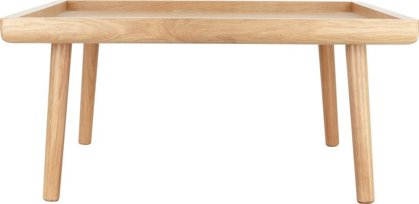 Table basse carrée en chêne naturel 71 x 40 cm Lounge Around - UMAGE - The Cool Republic