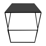 Table basse carrée en métal noir Zak - Custom Form - The Cool Republic