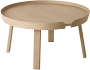Table basse chêne 72 cm Around - Muuto - The Cool Republic