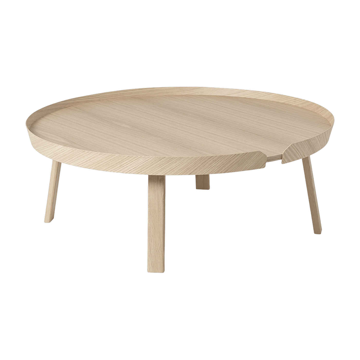 Table basse chêne 95 cm Around - Muuto - The Cool Republic