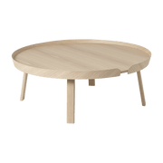 Table basse chêne 95 cm Around - Muuto - The Cool Republic