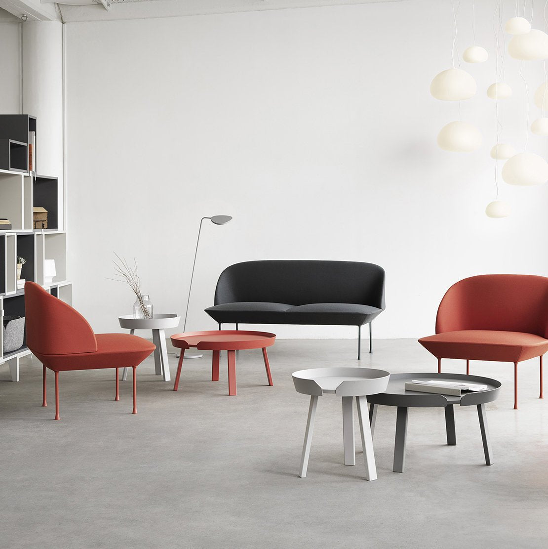 Table basse chêne 95 cm Around - Muuto - The Cool Republic