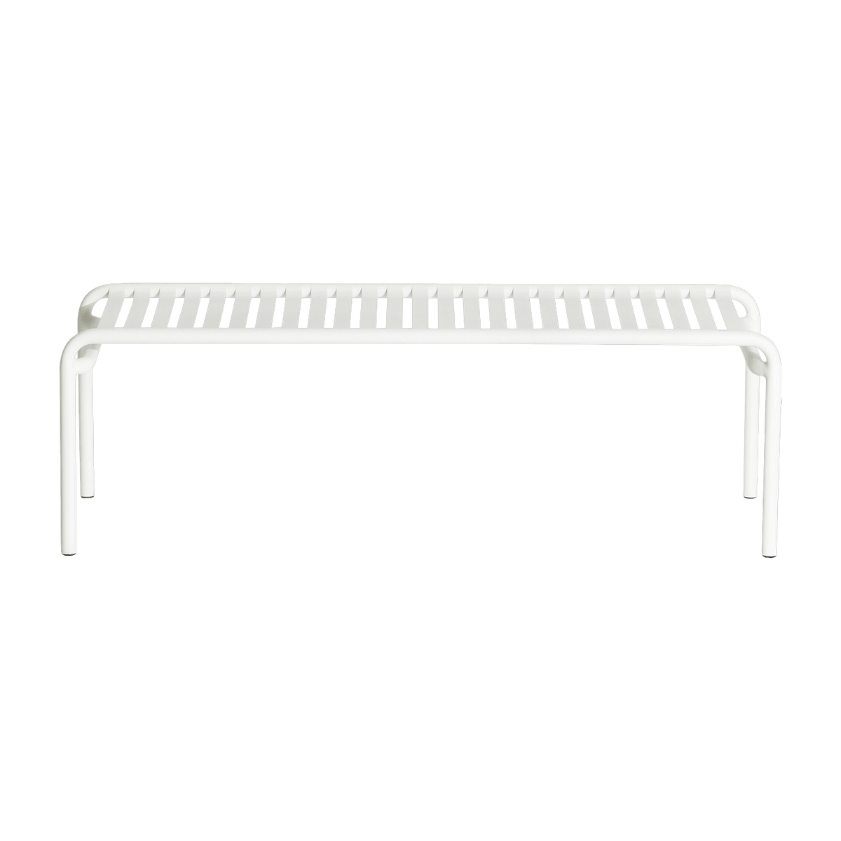 Table basse de jardin blanche 127 cm Week end - Petite friture - The Cool Republic