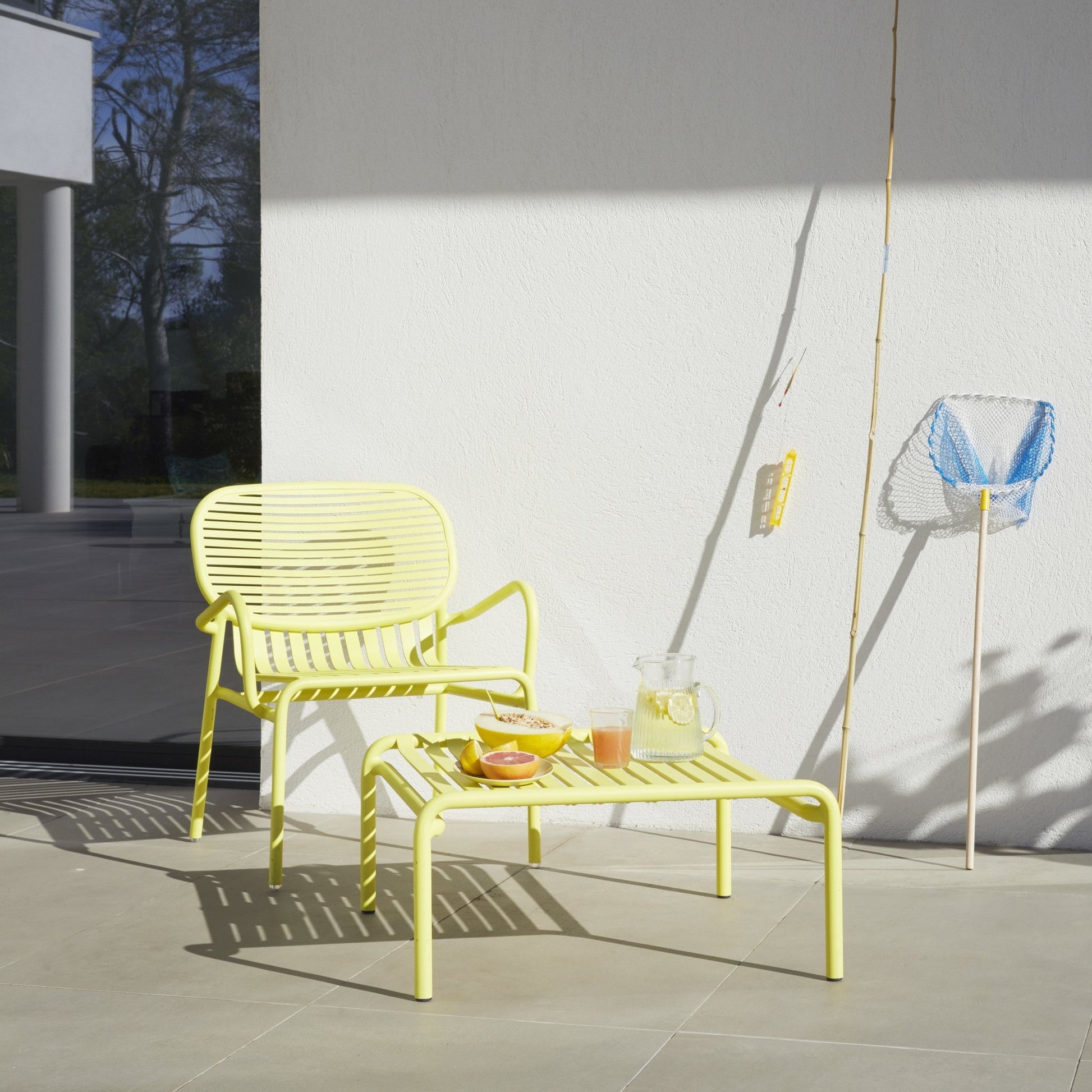 Table basse de jardin blanche Week-End - Petite Friture - The Cool Republic