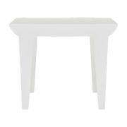 Table basse de jardin carrée blanche Bubble Club - Kartell - The Cool Republic