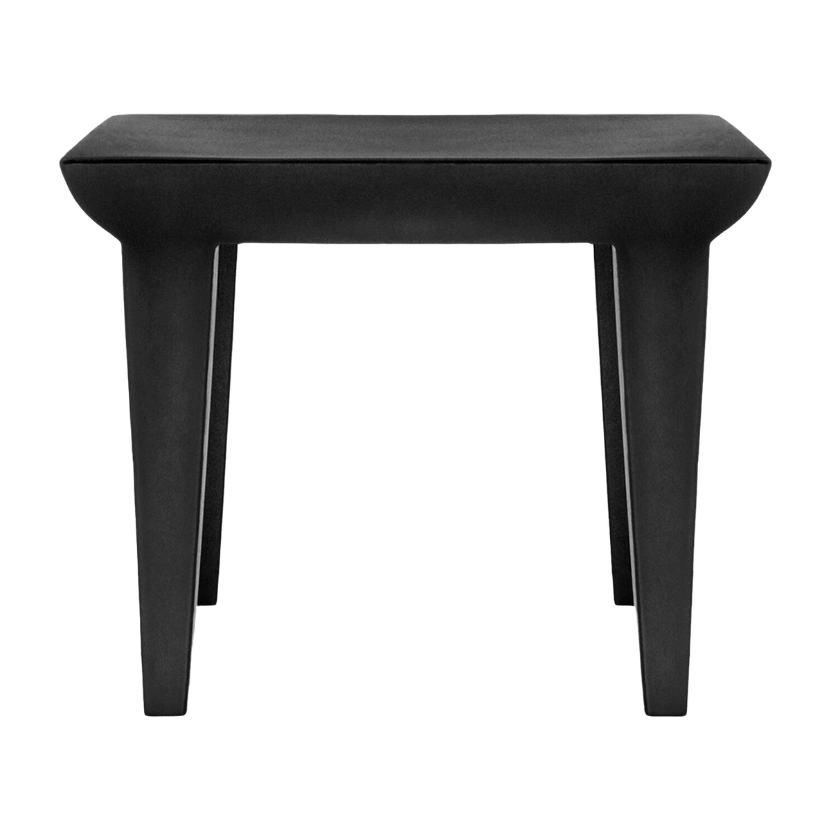 Table basse de jardin carrée noire Bubble Club - Kartell - The Cool Republic