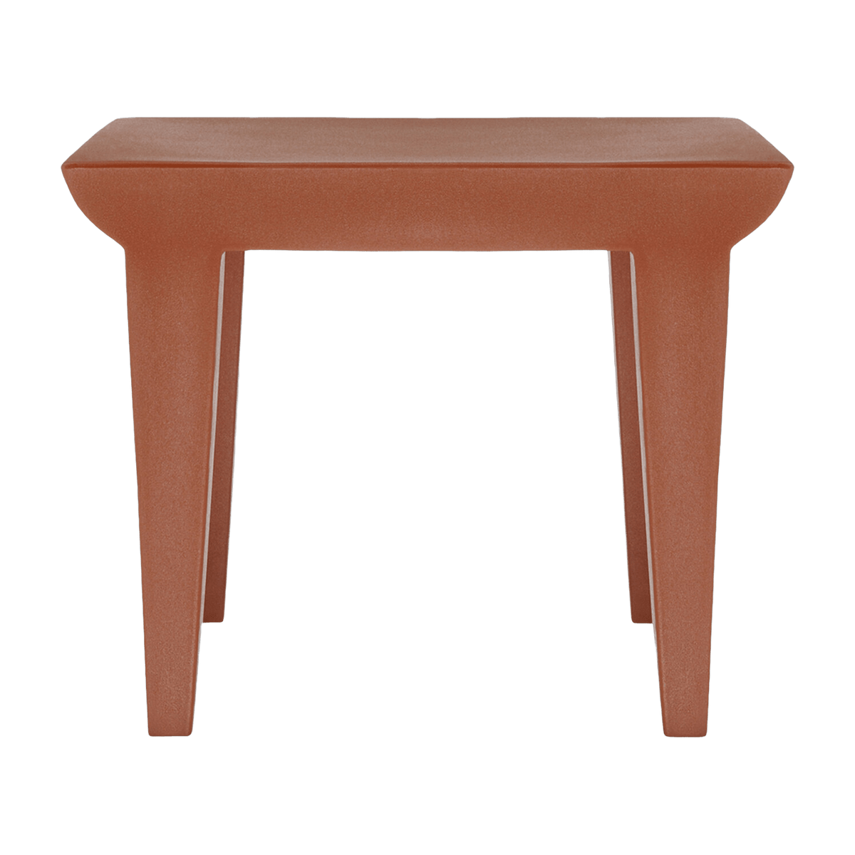 Table basse de jardin carrée terracotta Bubble Club - Kartell - The Cool Republic