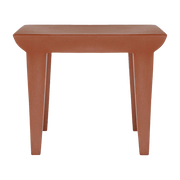 Table basse de jardin carrée terracotta Bubble Club - Kartell - The Cool Republic