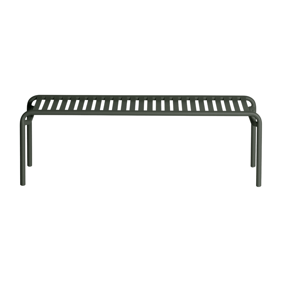 Table basse de jardin vert bouteille 127 cm Week end - Petite friture - The Cool Republic
