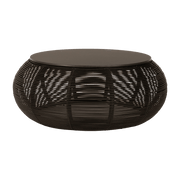 Table basse d'extérieur D93 cm noir Ivo - Vincent Sheppard - The Cool Republic