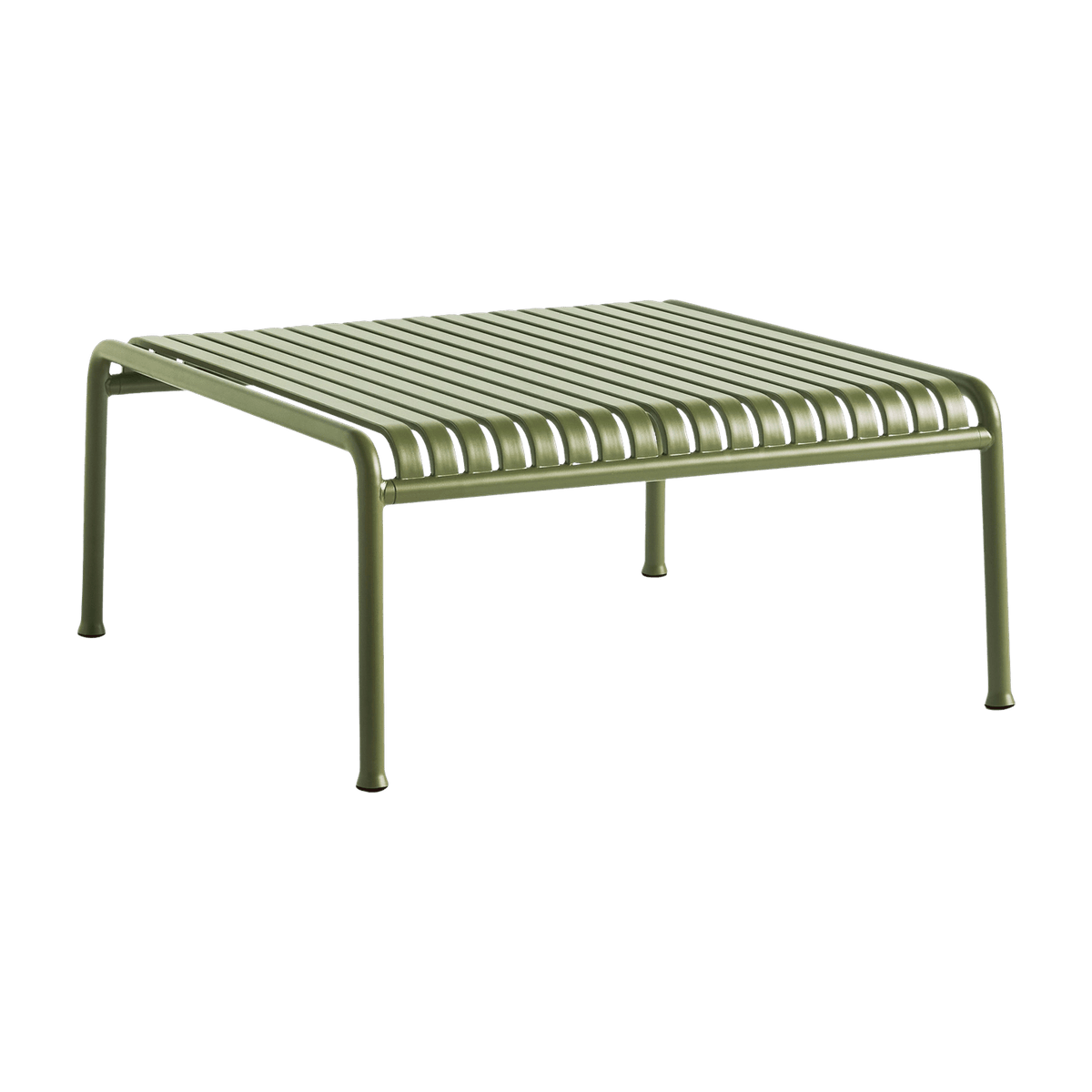 Table basse d'extérieur en acier olive Palissade - Hay - The Cool Republic