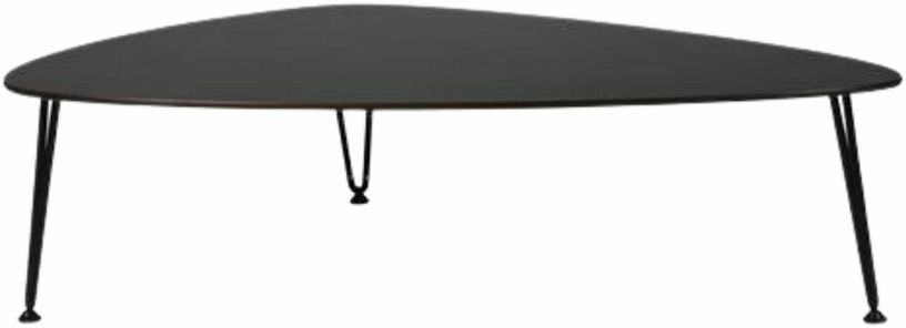 Table basse d'extérieur en métal noir Rozy - Vincent Sheppard - The Cool Republic