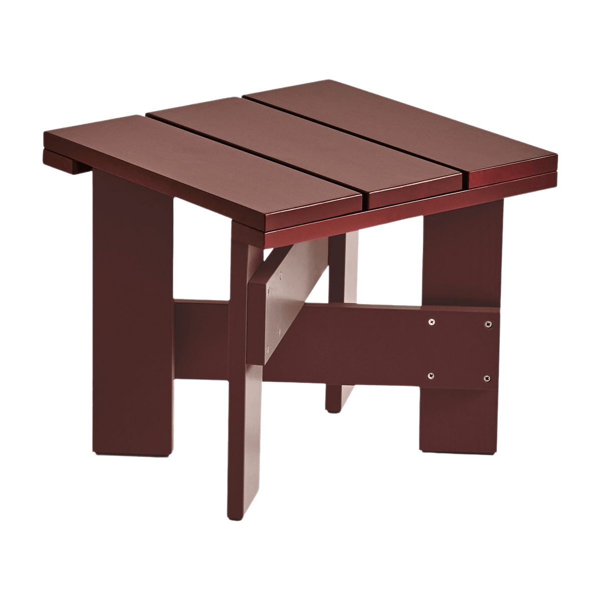 Table basse d'extérieur en pin Iron red Crate - Hay - The Cool Republic