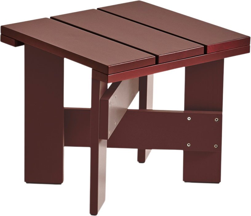 Table basse d'extérieur en pin Iron red Crate - Hay - The Cool Republic