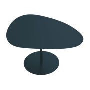 Table basse en acier bleu canard Galet n°2 - Matière Grise - The Cool Republic
