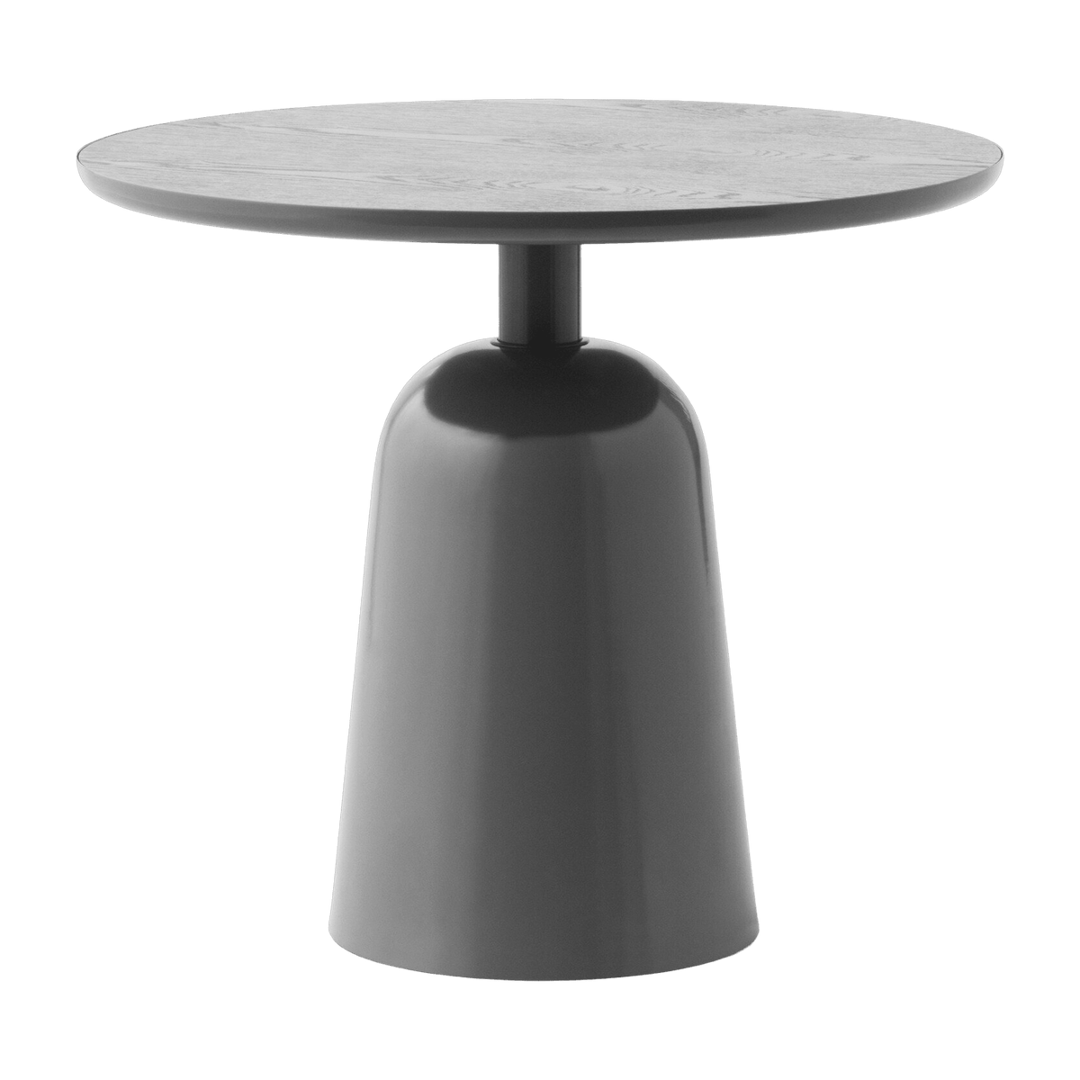 Table basse en acier grise Turn table Grey - Normann Copenhagen - The Cool Republic