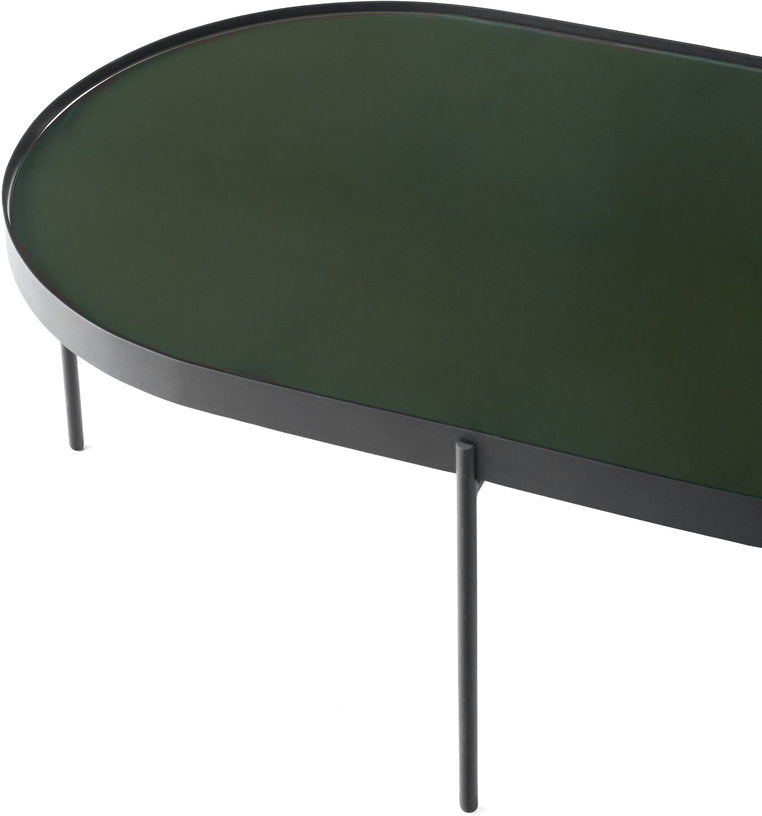 Table basse en acier marron 96 cm NoNo - Audo - The Cool Republic