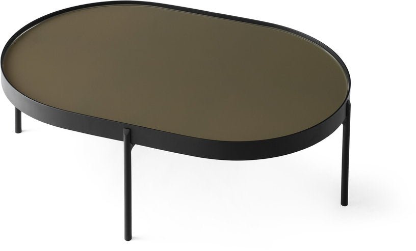 Table basse en acier marron 96 cm NoNo - Audo - The Cool Republic