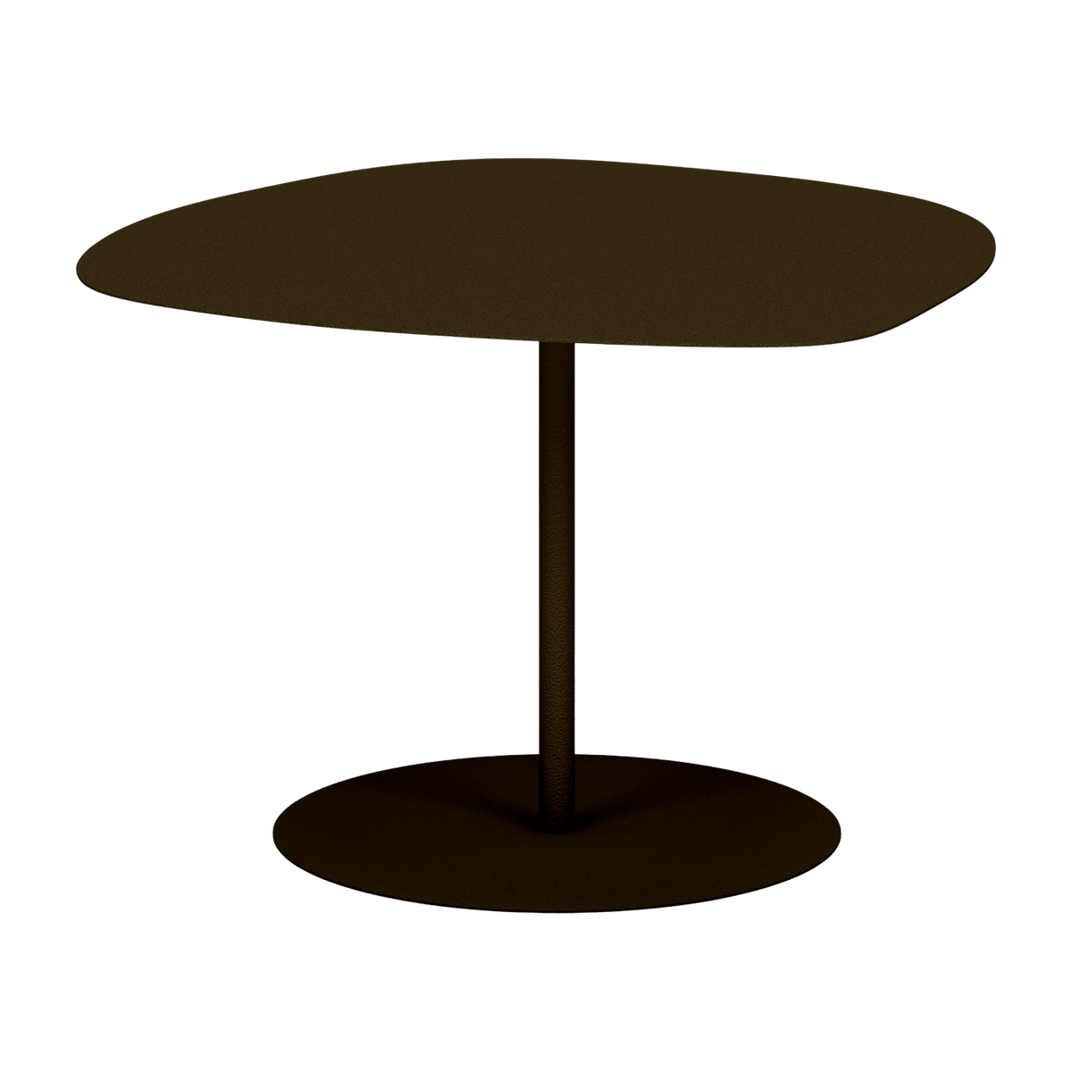 Table basse en acier mat bronze 37 cm Galet 03 - Matière Grise - The Cool Republic