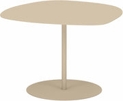 Table basse en acier mat crème 37 cm Galet 03 - Matière Grise - The Cool Republic