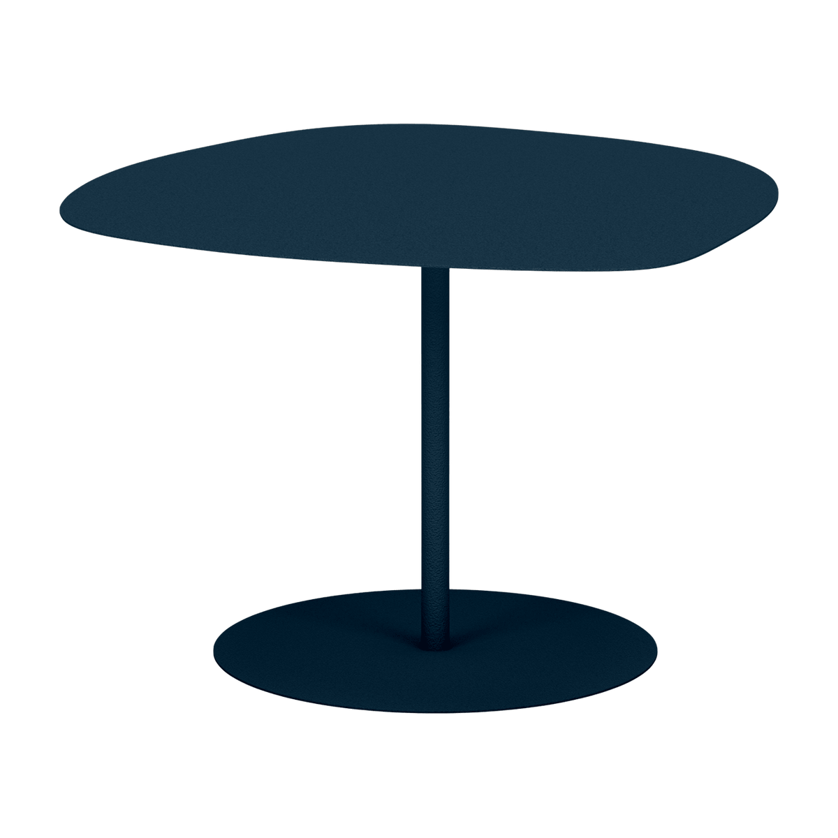 Table basse en acier mat denim 37 cm Galet 03 - Matière Grise - The Cool Republic