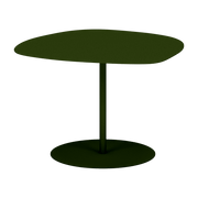 Table basse en acier mat kaki 37 cm Galet 03 - Matière Grise - The Cool Republic