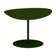 Table basse en acier mat kaki 39 cm Galet 02 - Matière Grise - The Cool Republic