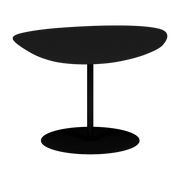 Table basse en acier mat noir mat 39 cm Galet 02 - Matière Grise - The Cool Republic