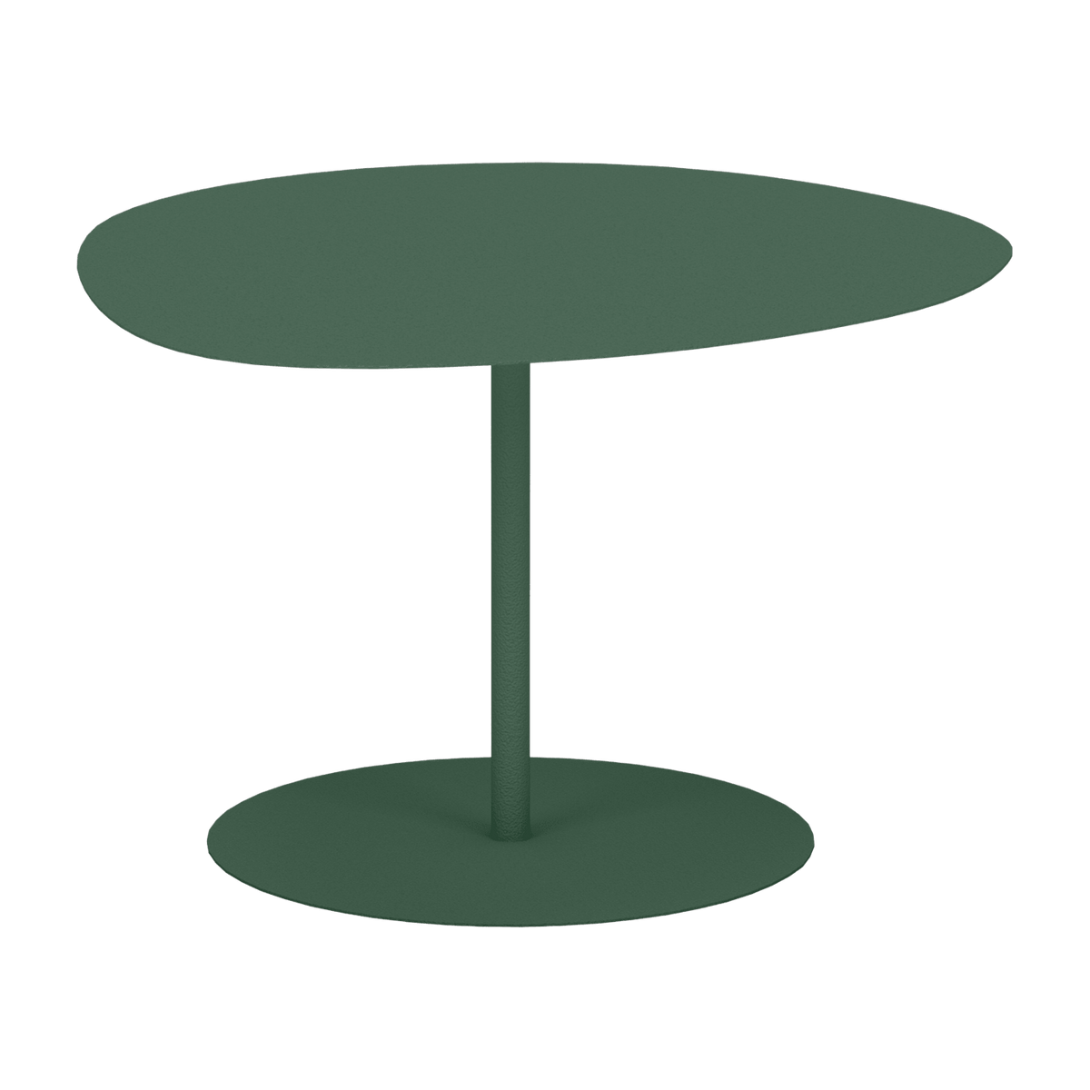 Table basse en acier mat olive 40 cm Galet 01 - Matière Grise - The Cool Republic
